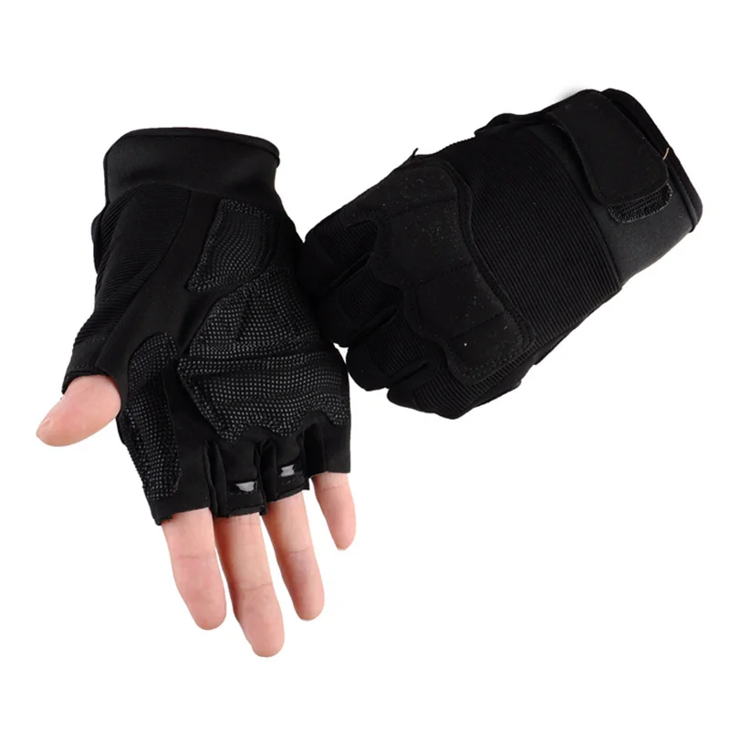 Half finger Bicycle Glove Camouflage Men Women Outdoor Sports Climbing Fitness Gloves S64