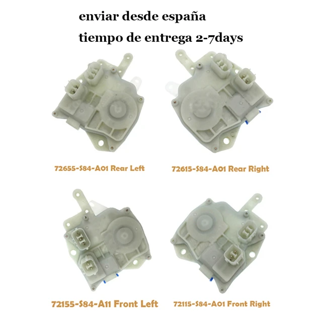 

Door Lock Actuator Front Rear Left Right For Honda Civic Accord 72155-S84-A11 72115-S84-A01 72655-S84-A01 72615-S84-A01