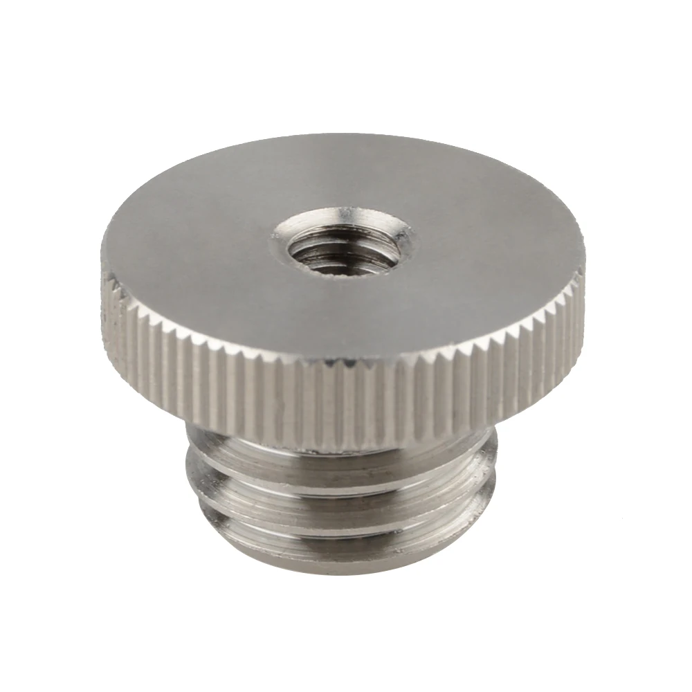 CAMVATE 1/4" 20 to 5/8" 11 Threaded Screw Adapter 1/4 Male to 5/8