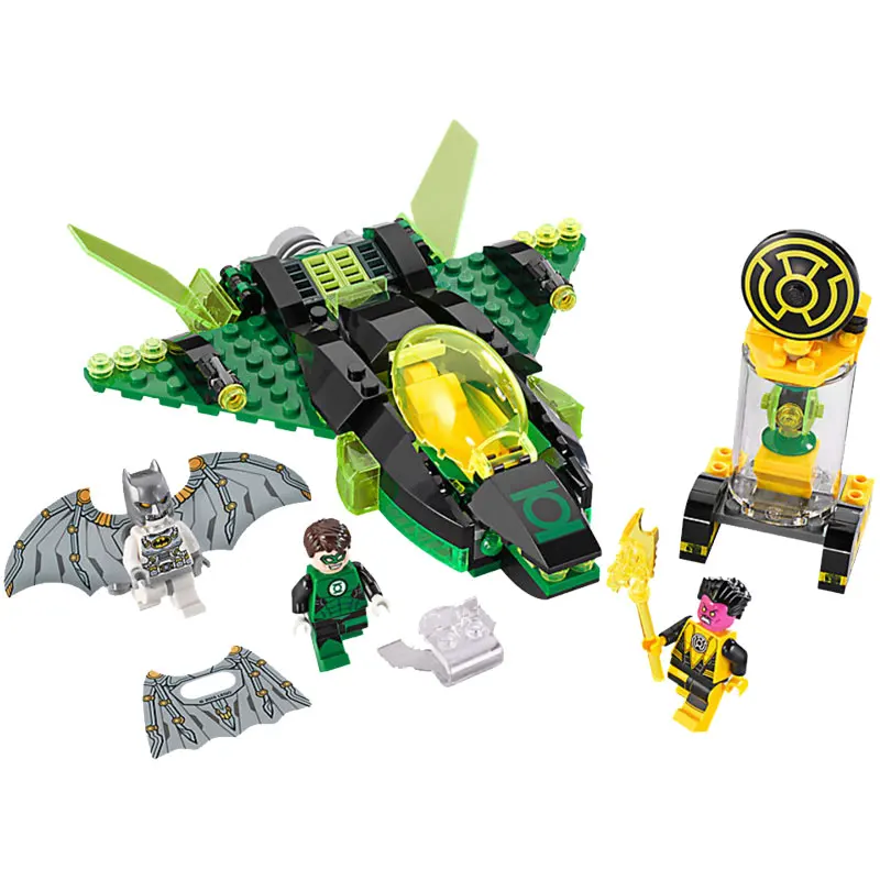 

D7109 Space batman Green lantern VS Sinestros Legoing Batman DC Building Blocks Toys For Children Bricks Gifts With Legoings