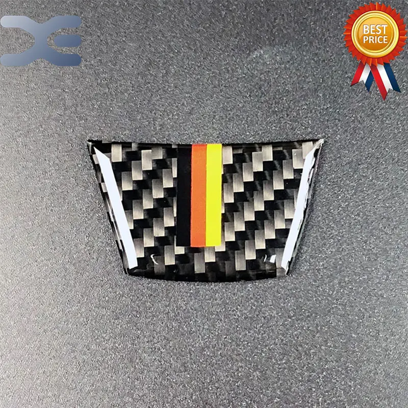 Декоративные наклейки на руль из углеродного волокна для интерьера BMW 05 12 3 серии