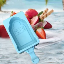Силиконовая форма для изготовления мороженого Форма для мороженого Molde Helado для заморозки мороженого барные формы производитель с палочки для сладостей производитель кубиков льда