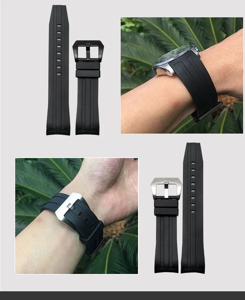 23 мм водонепроницаемый ремешок для часов Ремешок для Tissot Кутюрье T035 T035617 T035627 T055 ремешок для часов+ инструмент