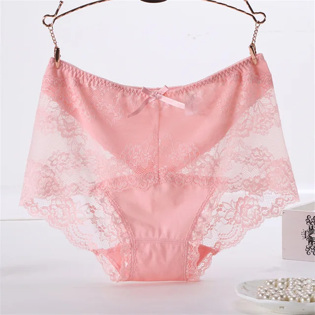 Sexy Panties Lace Women Underwear Plus Size Breathable Briefs For Women