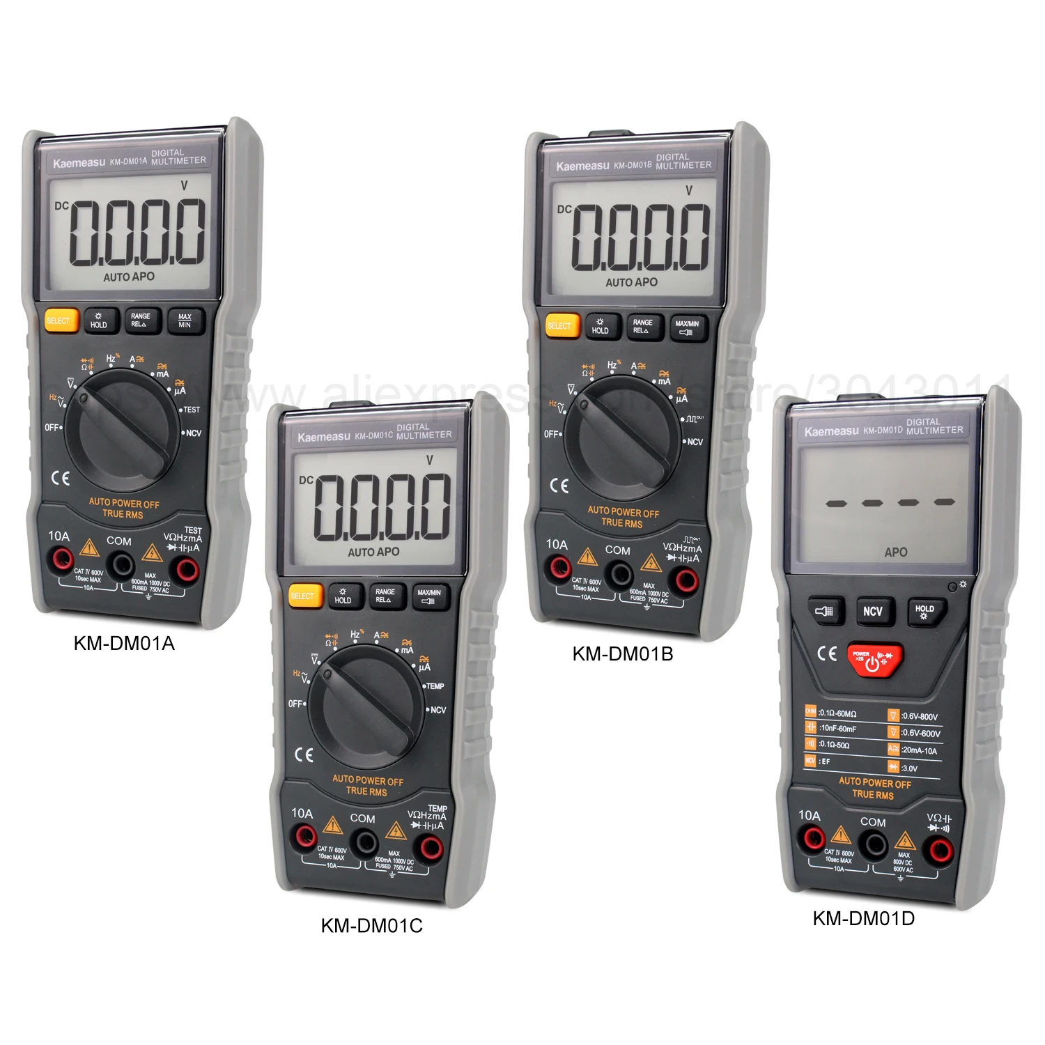 Goede Multifunctionele Intelligente Digitale Multimeter DC AC Capaciteit Weerstand NCV True RMS Elektronische Onderhoud instrument Gereedschap