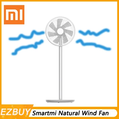 

New 2019 Xiaomi Mi Smartmi Natural Wind Pedestal Fan 2 2S with MIJIA APP Control DC Frequency Fan 20W2800mAh 100 Stepless Speed