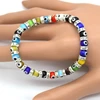 Good Gift!2017 New Fashion Evil Eye Charm Men's Bracelets Popular Bangles Mini Strand Beads Bracelets Jewelry! ► Photo 3/6