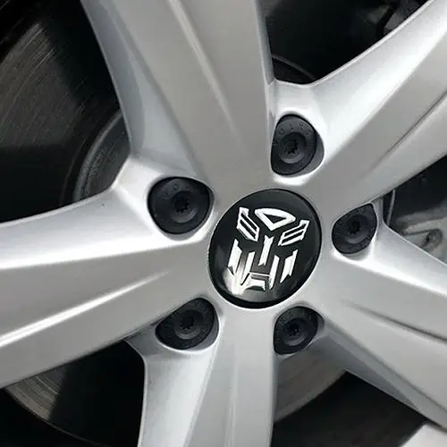 

4Pcs New Arrival Cool Style Wheel Center Hub Cover Decal Emblems Car Sticker