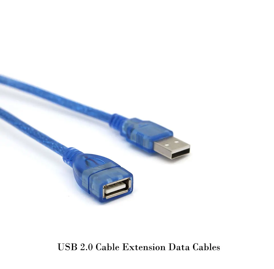 USB Data Cables For PC Keyboard Printer Camera Tablet Mobile Phone  Mouse Game Controller USB 2.0 Extender Male To Female (1)