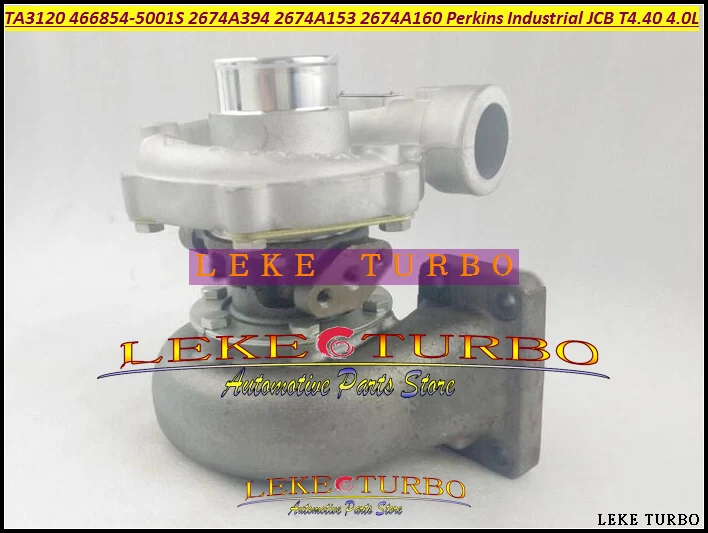 TA3120 466854-5001S 466854-0001 466854 2674A153 2674A160 2674A394 Turbo For Perkins Industrial for JCB T4.40 4.0L  (5)
