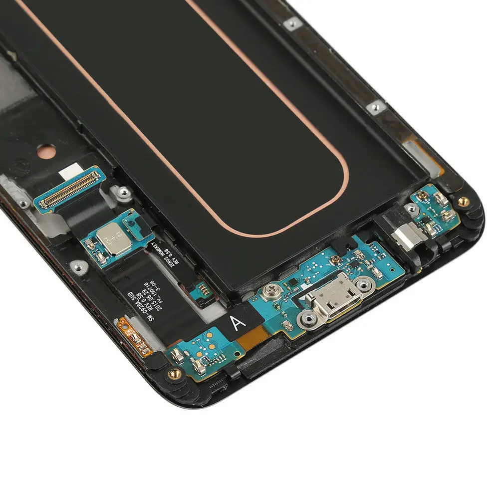Super AMOLED для SAMSUNG GALAXY S6 Edge Plus ЖК дисплей дигитайзер сенсорного экрана в сборе S6Edge G928