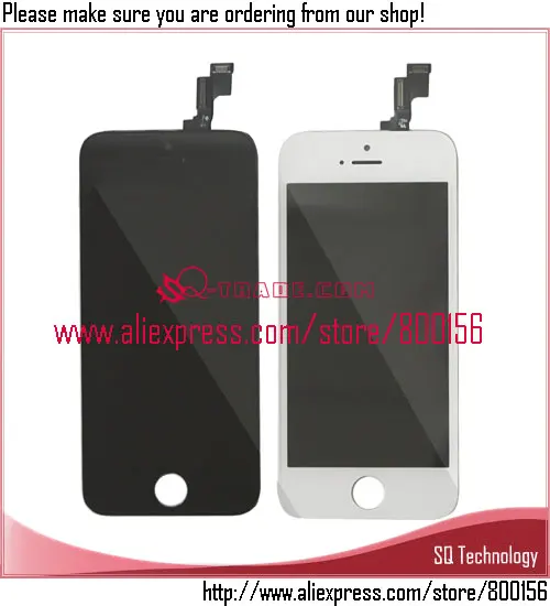 imágenes para 10 unids/lote para iPhone 5GS 5S HQ Pantalla LCD Táctil Digitalizador Asamblea Blanco y Negro Color envío libre de dhl EMS imágenes para 10 unids/lote para iPhone 5GS 5S HQ Pantalla LCD Táctil Digitalizador Asamblea Blanco y Negro Color envío libre de dhl EMS