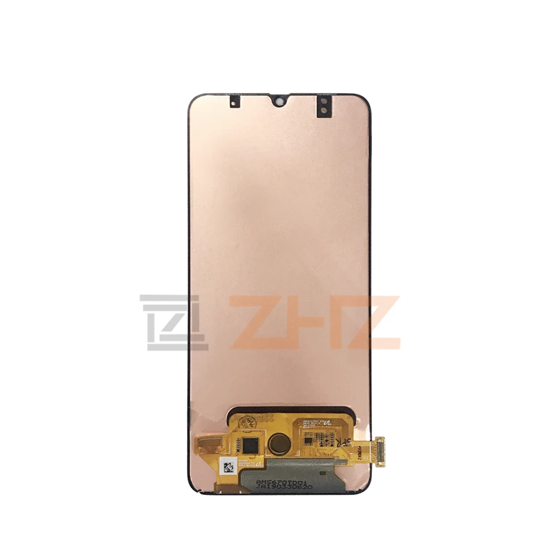 Super AMOLED для Samsung galaxy A70 lcd 2019 A705 A705F SM сенсорный экран дигитайзер в сборе с рамкой