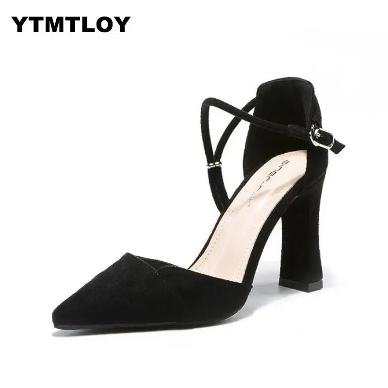 

2019 Gladiator Sandals Women Shoes Pointed Toe Pumps Womens Green Ladies Shoe Zapatos Mujer High Heels Wedding Sexy Pumps