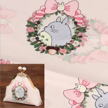 FYS12 1 метр Тоторо Gambiered Guangdong Марля японское платье ткань Cheongsam ткань для женского платья аксессуары ручной работы