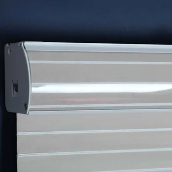 

Free shipping battery electric shangri-la blinds, size customized, App and Android control acceptable