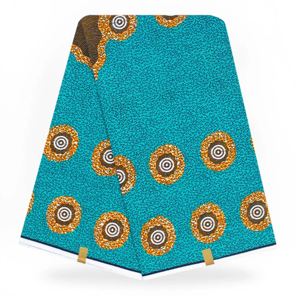 Африканская ткань хлопок для платья и ремесла шитья ткань/Kitenge/Pagnes/Kikwembe/Lapa YBG-43 |