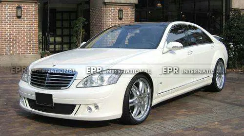 Для Benz S Class W221 06 12 S250 S280 S300 S350 S400 S500 S550 S6004MATIC Защитная Планка Стиль FRP стекловолокно