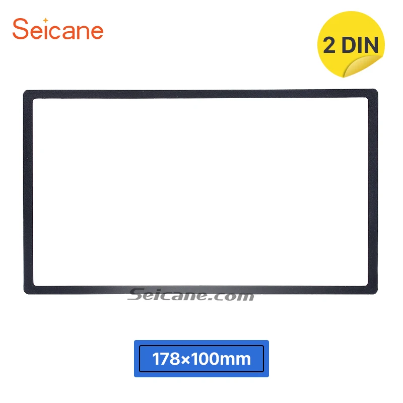 

Seicane 2 DIN Car Radio Fascia refitting Audio Cover Face For HONDA FIT Jazz DVD Player Frame Trim Kit Dashboard Panel 178*100mm
