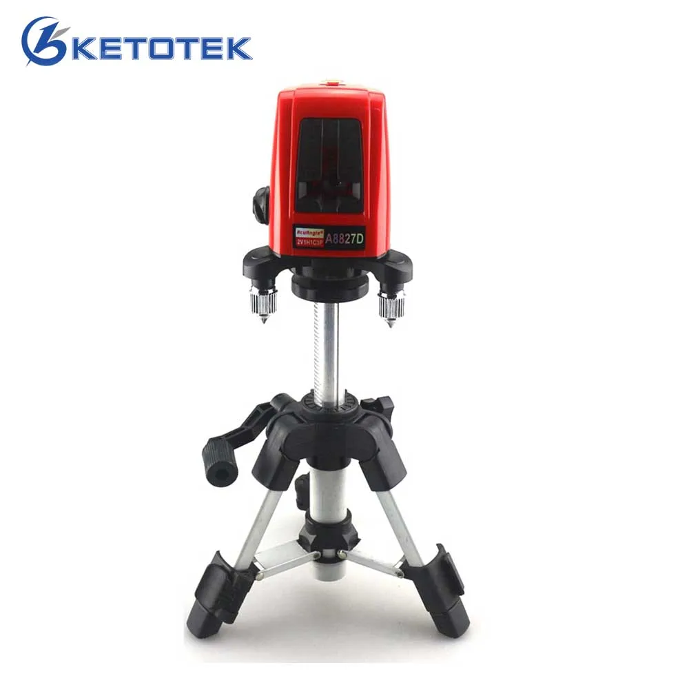 

A8827D 3 Lines 3 points Red Line Laser Level 360 Self-leveling Cross with AT280 Tripod Diagnostic-tool