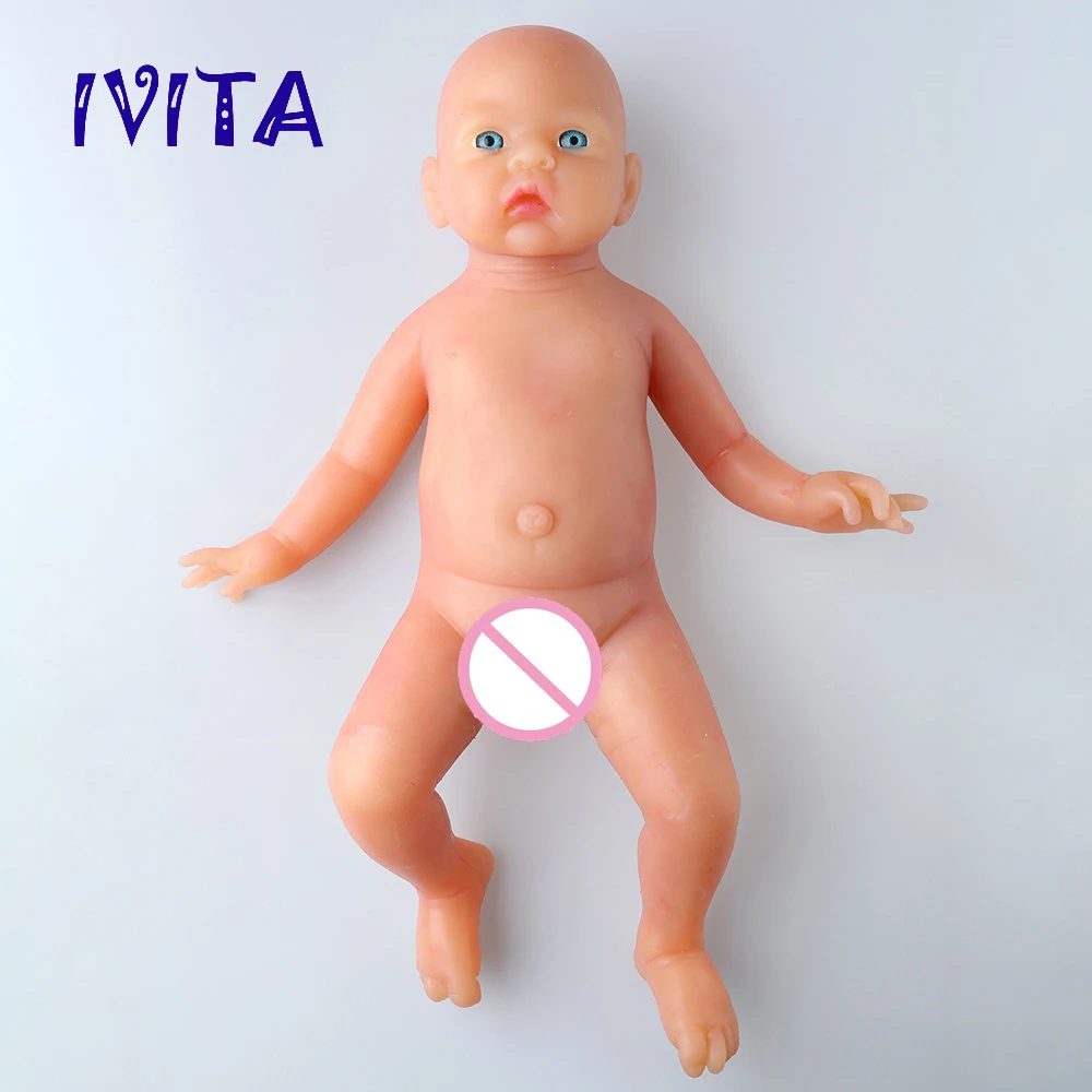 IVITA WG1521 50 см 3600 г реалистичные силиконовые куклы Reborn для новорожденных малышей реалистичные кожи мягкие высокое качество девоче