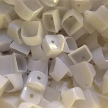 10 шт алюминиевый профиль аксессуары s торцевые крышки, водонепроницаемый ПК крышка для алюминиевого профиля