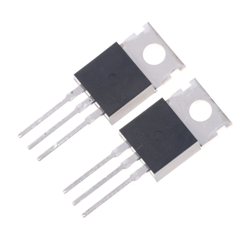 2 шт. Rd16hhf1 To-220 силовой Транзистор Mosfet Mitsubishi 30 МГц 16 Вт