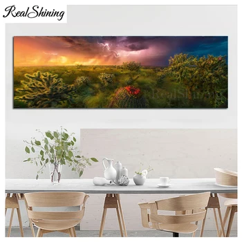 

Large 5D DIY Diamond Painting Marc Adamus Stormy Horizon Nature Full Square/Round Embroidery Sale Rhinestone Mosaic Decor FS6160