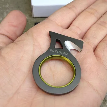 

1pcs Outdoor Single finger sharp cut rope knife Key dowel Car rescue tool Outdoor portable gadgets EDC tools