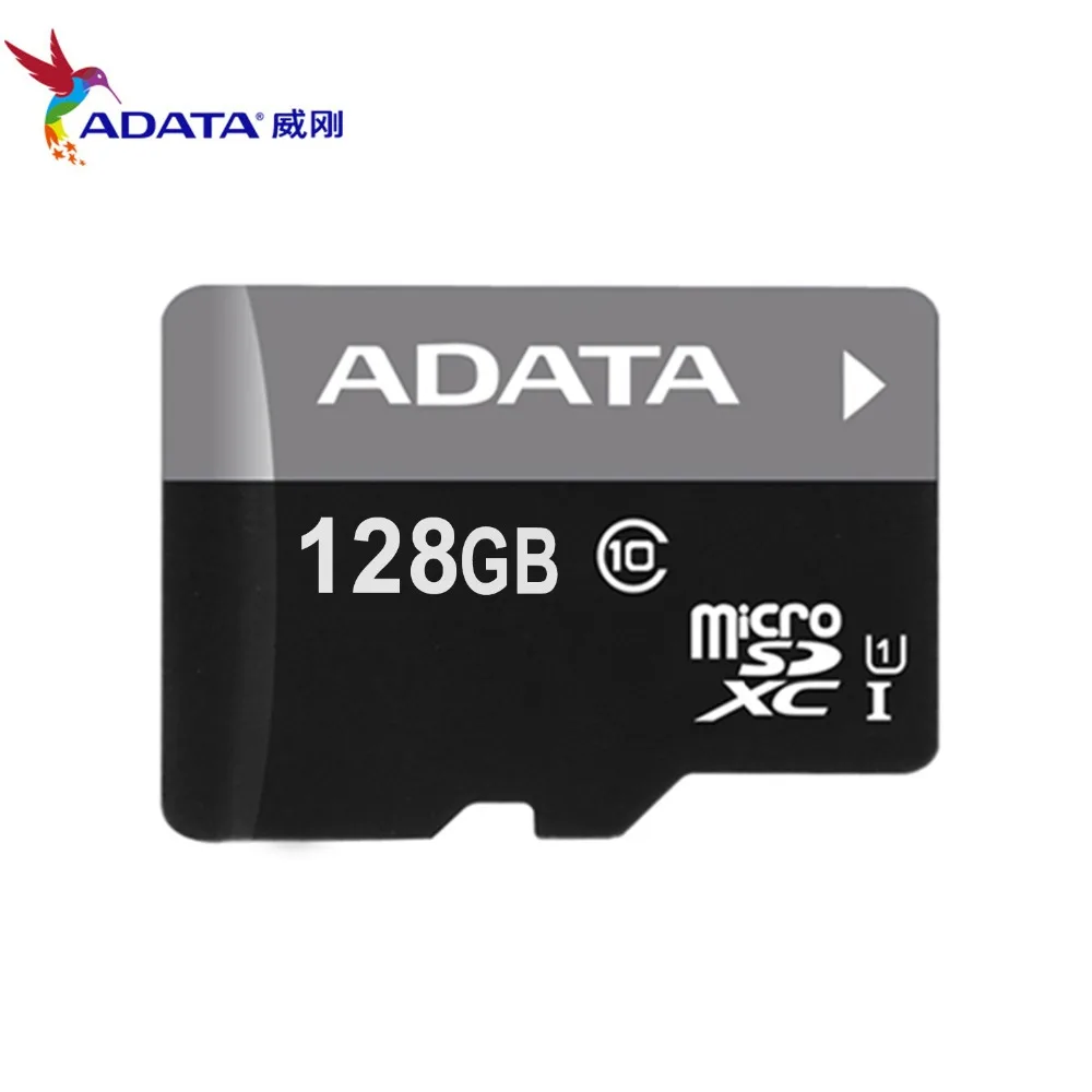 Карта памяти ADATA 32 Гб 16 Гб 64 Гб 128 Гб Micro sd карта класс 10 UHS-1 флэш-карта памяти Microsd TF/sd карта s для смартфонов/планшетов