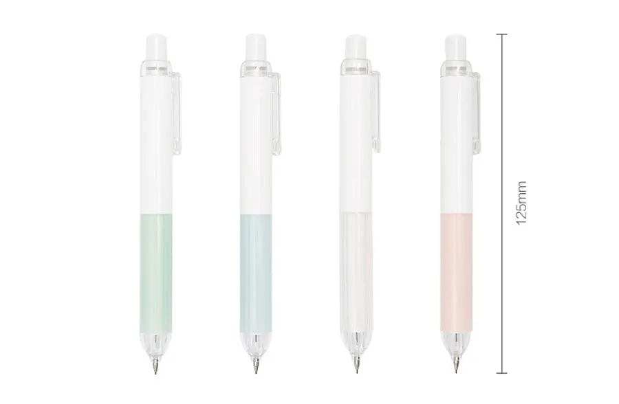 M& G креативный 4 цвета Простой механический карандаш 0,5 мм для письма школы офиса питания милый kwaii автоматический карандаш для детей подарок