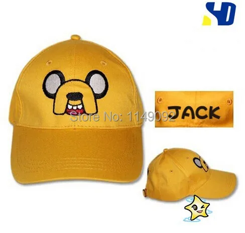 Adventure Time yellow baseball cap Hats 