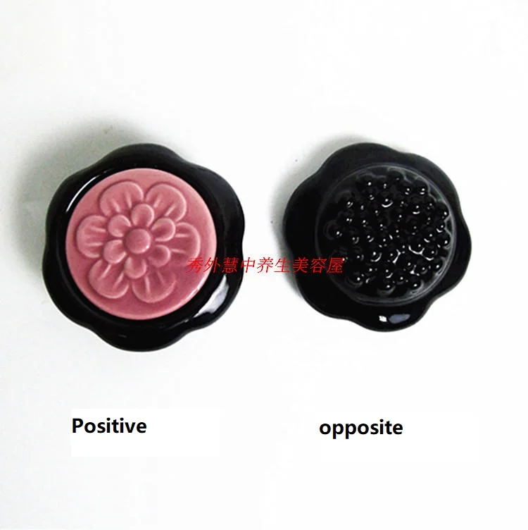 

Lotus magnetite Body meridian Scraping apparatus Scraping plate Scraping tool Detoxification and collaterals brush massage stone