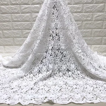 

2019 Latest Nigeria Swiss Laces High Quality Swiss Voile Laces Switzerland Cotton African Dry Lace Fabric For Man Women