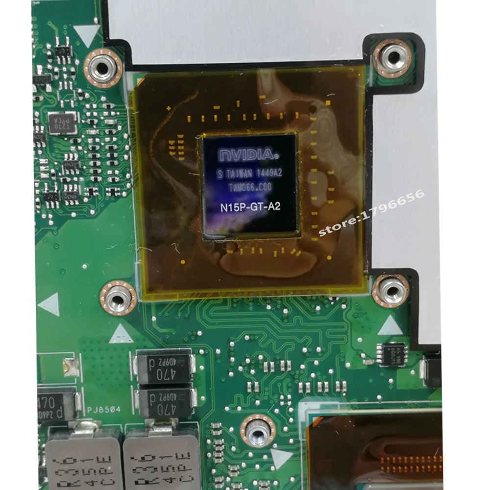  N751JX Laptop motherboard for ASUS N751JX N751JK N751J N751J Test original mainboard LVDS/EDP I7-47