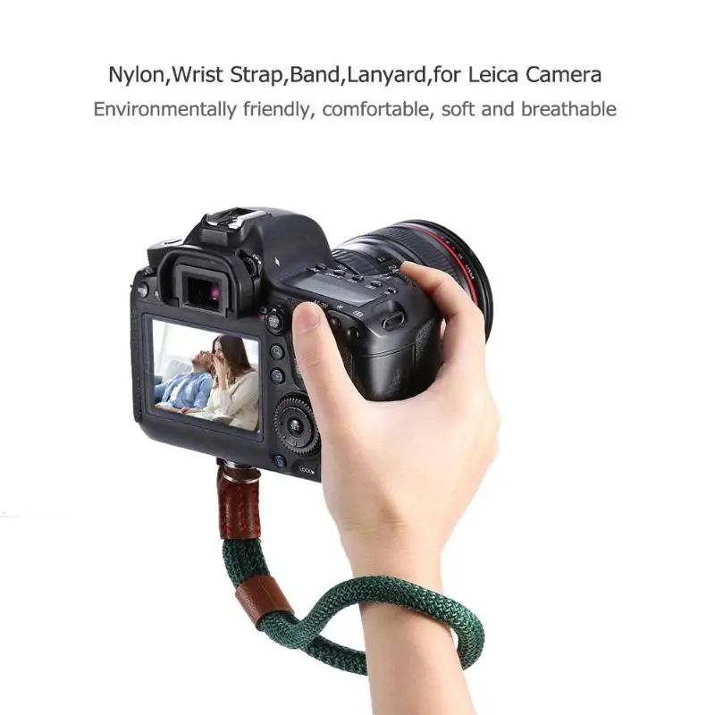 Нейлоновый веревочный ремешок для камеры наручный ленточный шнур для цифровой камеры Leica