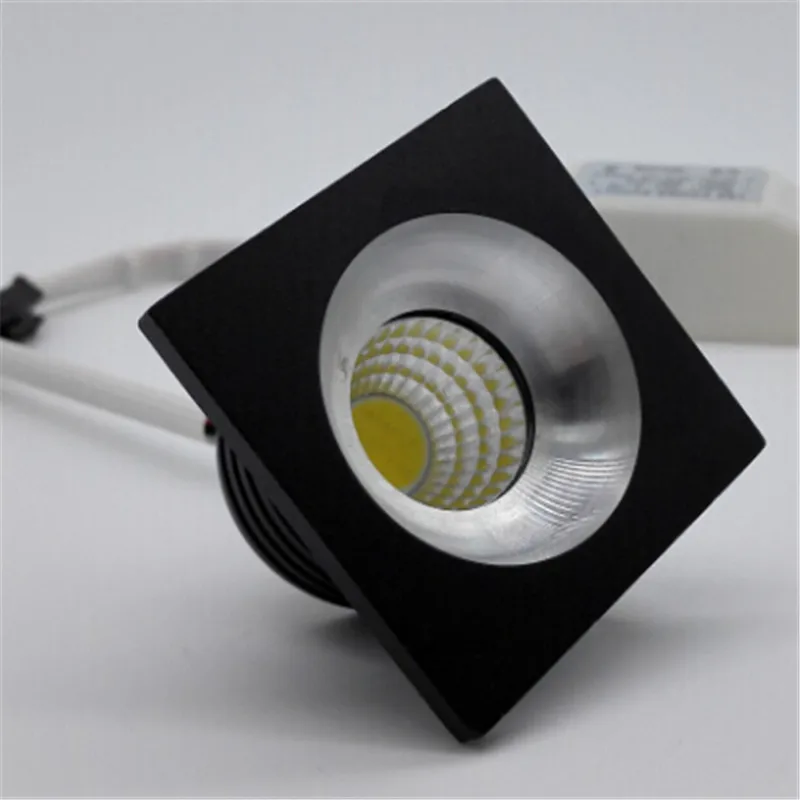 

Free Shipping high power 5W mini cob led ceiling downlight led recessed spot lights dimmable led exhibition lamp display light