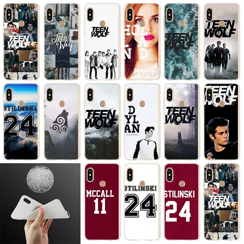

Fashion Soft Cover Phone Case For Xiaomi Redmi Note 7 6 5 4x redmi 7 6pro 6a s2 5a 4a 4x 5plus 7A Stilinski 24 Teen Wolf