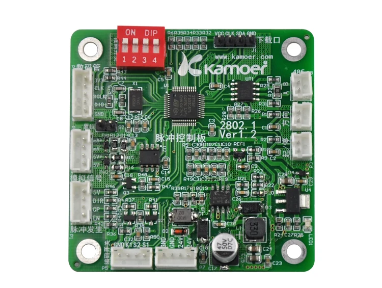 Kamoer DC 24 В 2802 импульсный генератор контроллер работает с шаговым двигателем Перистальтический Насос