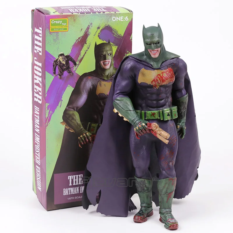 

Crazy Toys Suicide Squad The Joker Batman Imposter Version 1/6 Scale Collectible Figure Toy 30cm