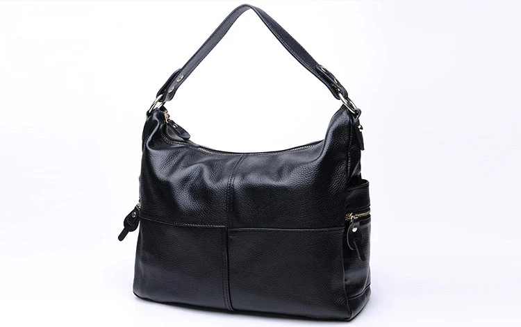Большая вместительная сумка через плечо, дизайнерская модная сумка из натуральной воловьей кожи, Женская Вместительная женская сумка через плечо