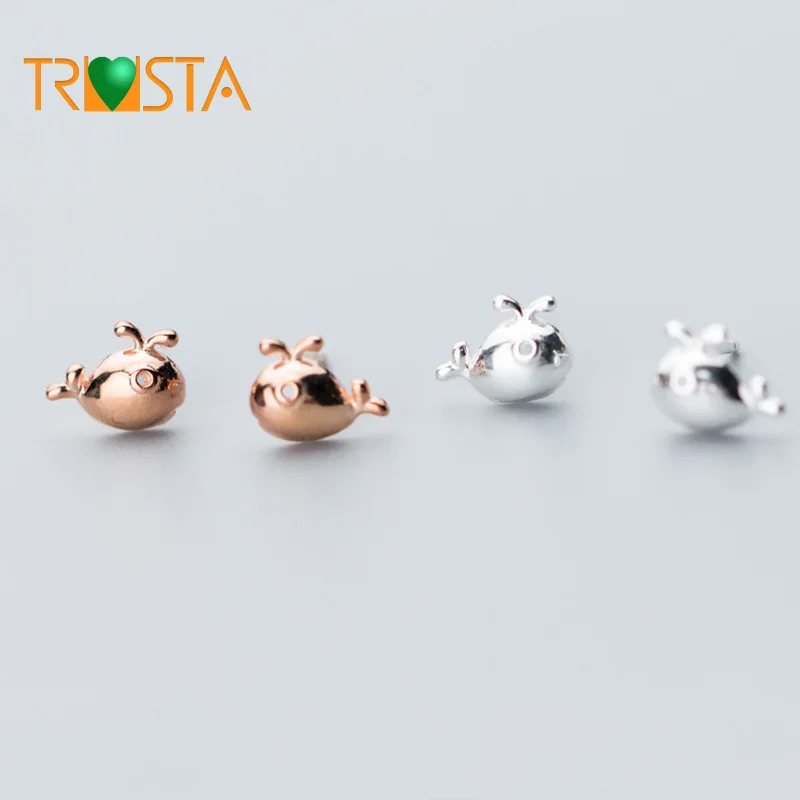 Trusta 100% стерлингового серебра 925 женские ювелирные изделия Модные крошечные КИТ
