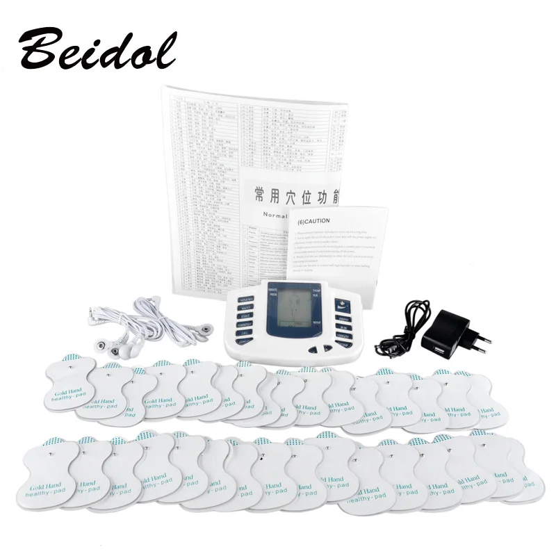 JR309 care health electric muscle stimulator Massageador pads Tens Acupuncture Therapy Machine Massager Slimming Body Treatment