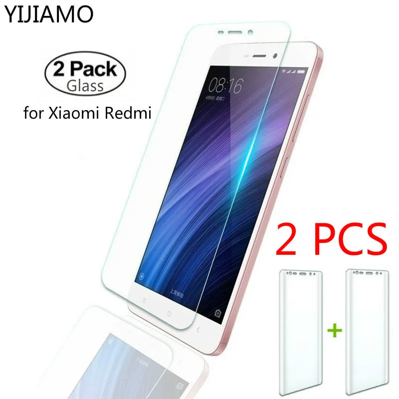 

2pcs Glass for Xiaomi Redmi Note 7 4a redmi S2 5a Screen Protector For Xiaomi Redmi Note 5 6 pro Tempered Glass 6A Note 4X Film