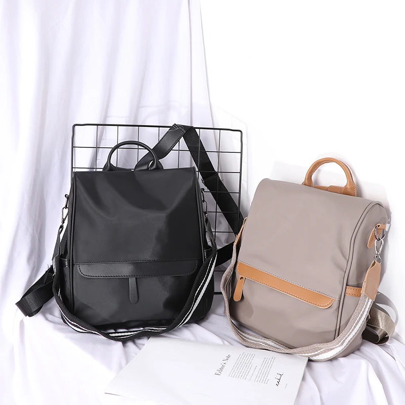 1PC Women Girls Backpack Waterproof Backpack Fashion School Shoulder Bag For Teenage Backpacks High Quality 2 Colors
