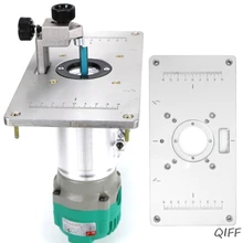 700C алюминиевый фрезерный стол вставная пластина+ 4 кольца винты для деревообработки скамейки Mar28
