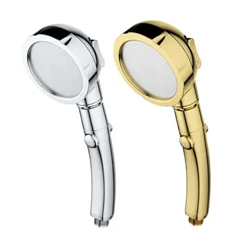 

Japanese-Style Negative Ion Shower Booster Water-Saving Hand Shower One Button Water Shower Head