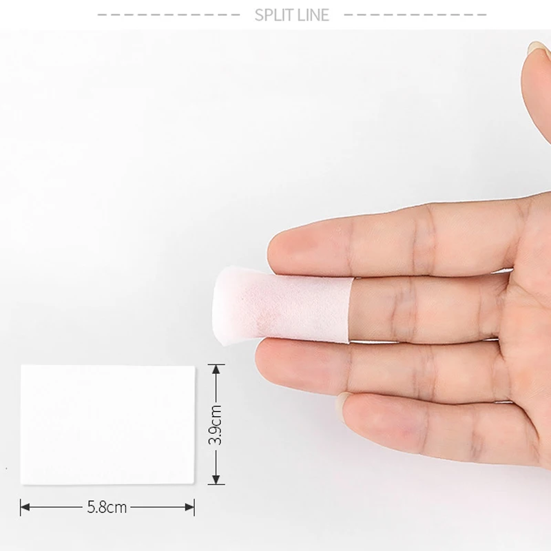 1 упаковка ватные диски для снятия лака для ногтей мягкое полотенце для разгрузки ногтей одноразовые салфетки для очистки ногтей для макияжа маникюрные инструменты