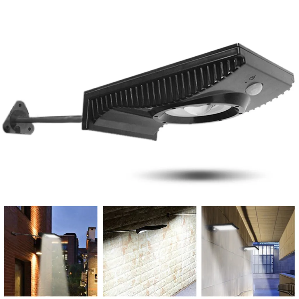 

COB LED Solar Power Motion Sensor Garden Security Lamp Outdoor Waterproof Light Fence Stair Pathway Yard Security Solar Lamps