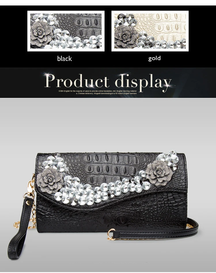 Genuine Leather day clutch new designer envelope purse wallet Casual womens evening clutch bags lady party handbag (9)
